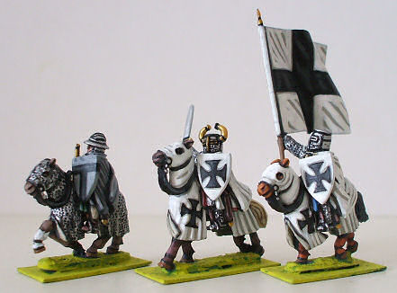 Teutonic Knights - mounted command