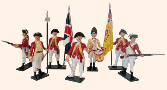 British 10th Regiment figures