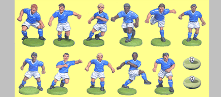 miniature football players figures