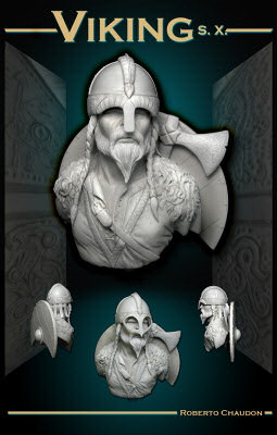 Viking bust