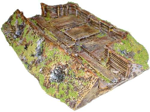 Three-gun emplacement (25mm)
