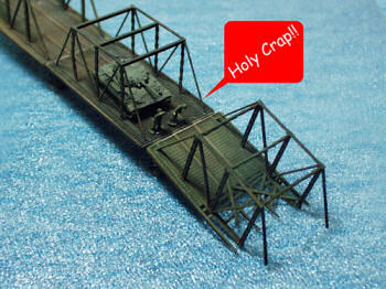 Bomber Girder Bridge Module in Action