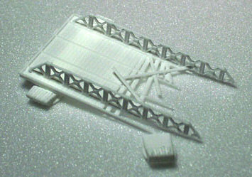 Unpainted Bombed Pontoon Module