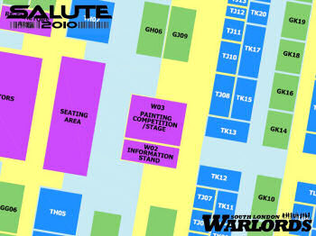 Salute map