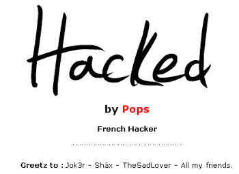 Higher Ground Games website has been hacked