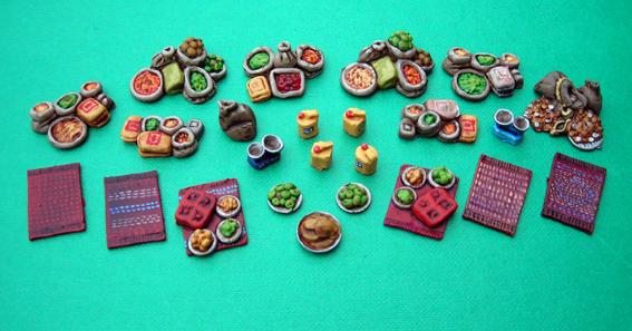 Some of the range available