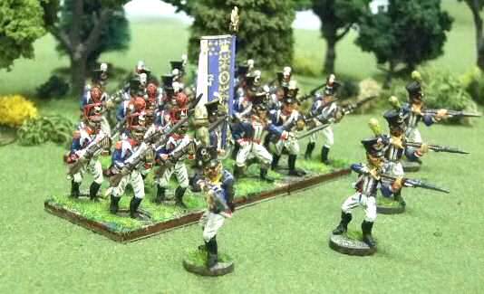 Glory! Painted 28mm French Infantry Battalion