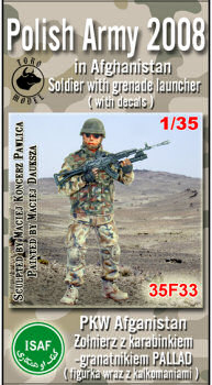 Soldier with grenade launcher