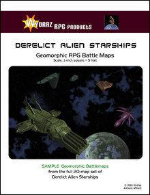 Derelict Alien Starships