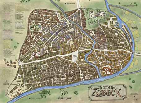 Big Zobeck City Map