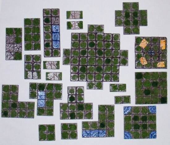 Road to Legend Outdoor Tile Set