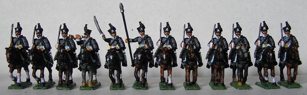 Brunswick Hussars at rest