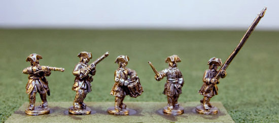 15GNR112 - Dismounted Dragoons w/Cmd.