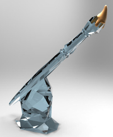 Crystal Brush trophy