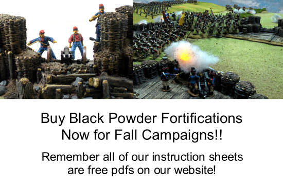 Black Powder fortifications