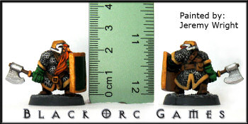 Dwarf sculpted by Jeremy Wright