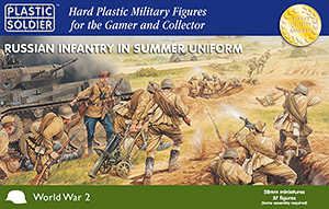 28mm Russian Infantry in Summer Uniform