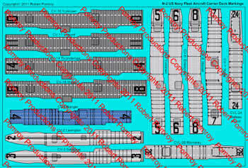 U.S. carrier decals