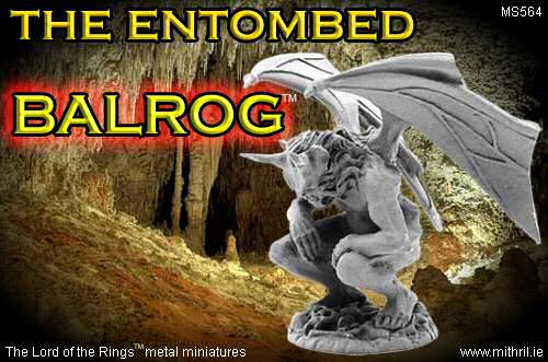 Lotr Balrog Porn - TMP] New LoTR Release by Mithril Miniatures: The Entombed Balrog