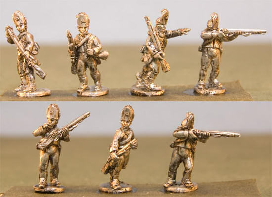 15AMR-28 - Queens Rangers Infantry with Command