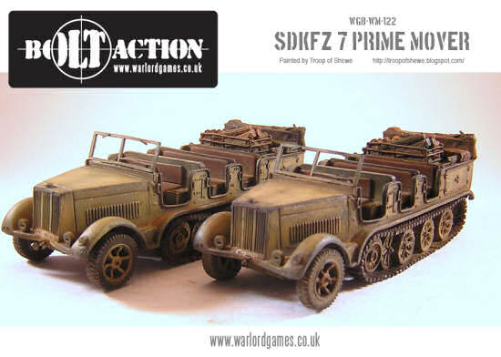 Sd.Kfz 7 prime mover