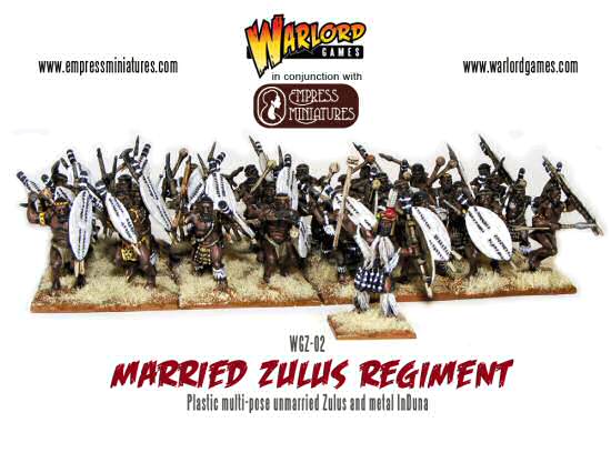 Acheter Married Zulu Impi - Jeu De Figurines - Warlord Games