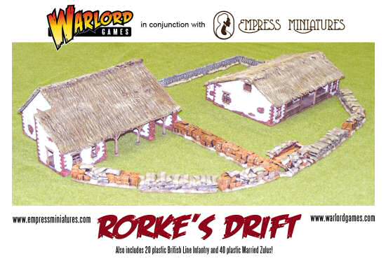 Rorke's Drift terrain sans miniatures
