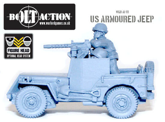 US armored Jeep
