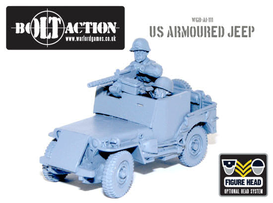 US armored Jeep