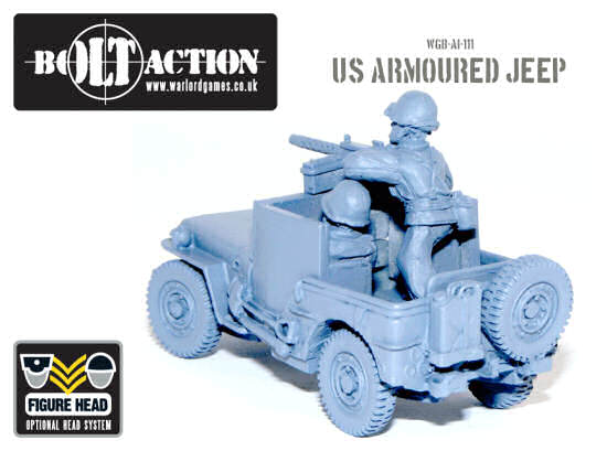 US armored Jeep