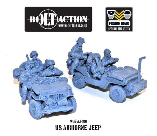 Bolt Action U.S. Airborne Jeeps