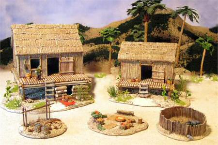 Pacific/Jungle village