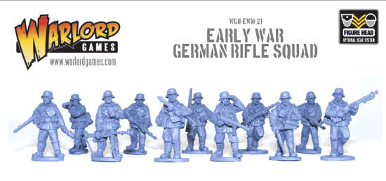 Early/mid war German infantry squad