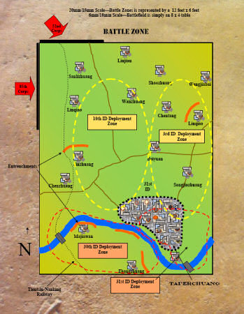 Battle of Tai'erchung scenario map