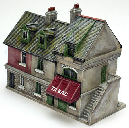 20mm row of houses with shop