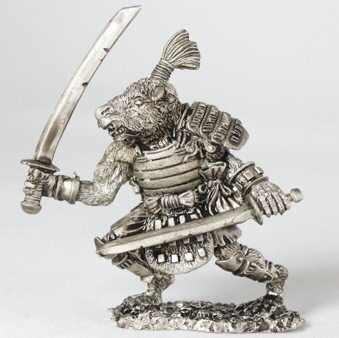 Samurai Minotaur w/ Katanas