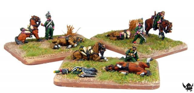 French Chasseur casualty set