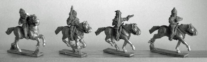 Caucasian Armoured Nobles with Pistols