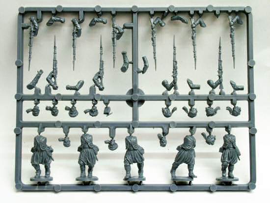 Perry Miniatures American Civil War Zouaves Command Sprue 