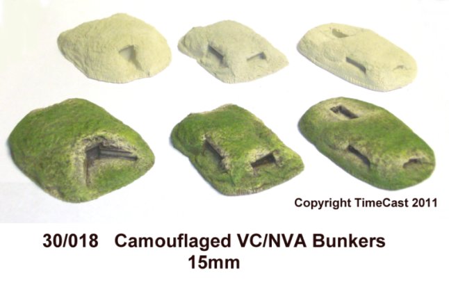 30/018 15mm VC/NVA Bunkers