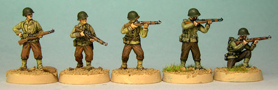 TQD-AI2   U.S. RIFLEMEN SKIRMISHING