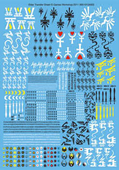 Eldar Decal Sheet