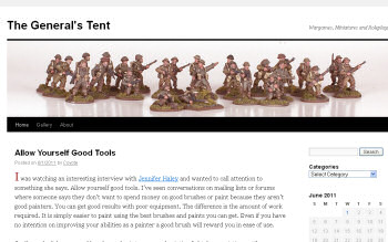 The General's Tent - new look