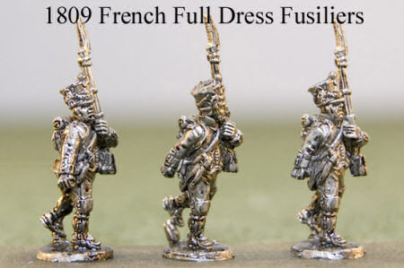 15mm 1809 French full-dress fusiliers