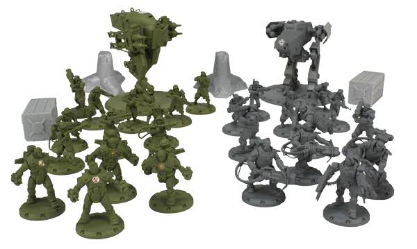 Dust Tactics: Revised Core Set models