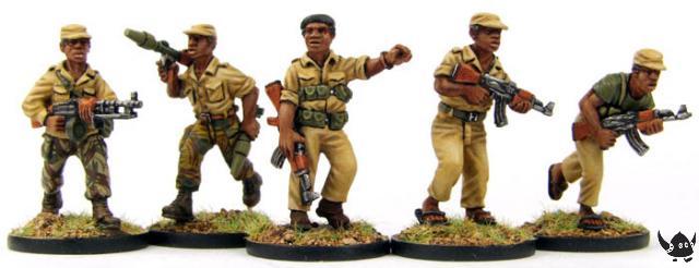 28mm ZANLA guerillas