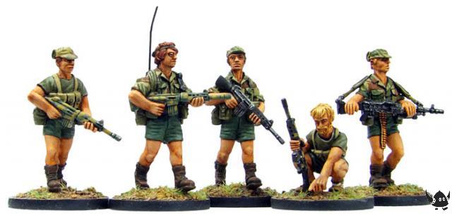 28mm Rhodesian Light Infantry