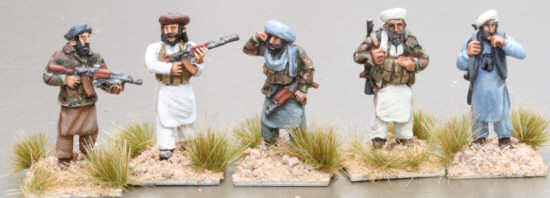 Taliban command and sentries