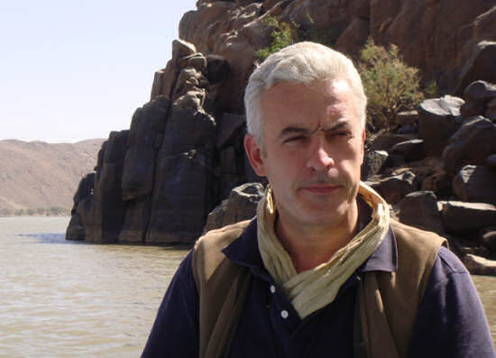 Mike in the Shabaluka Gorge, north of Khartoum