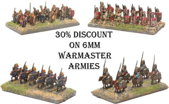 6mm Painted Warmaster Ancients armies sale